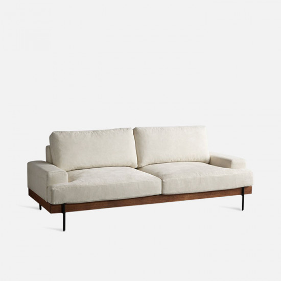 Nadine Frame Sofa, Walnut, L180-L238 [SALE]